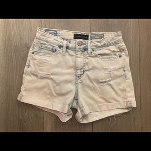 Aeropostale High Waisted Midi Shorts